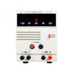 1.5/3/6/9/12V AC and DC regulated power supply