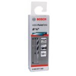 Bosch HSS PoinTeQ 1/8 Twist Drill Bit- (10 Pack)