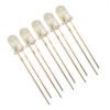 LED White 5mm Clear